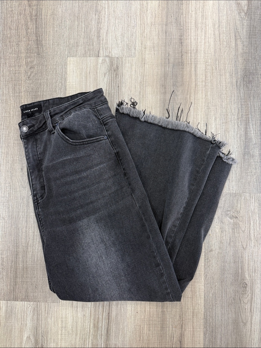 RISEN black denim jean